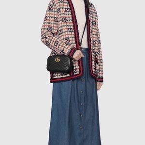 GG Marmont maltessé mini bag